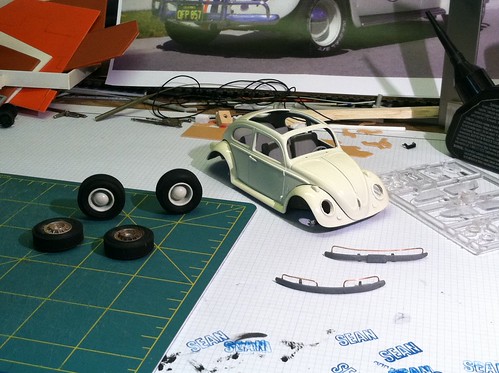 Bumper and wheel hubs