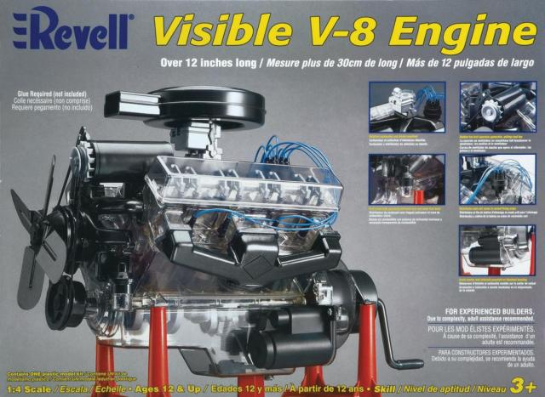 Revell 1/4 Visible V8 Engine